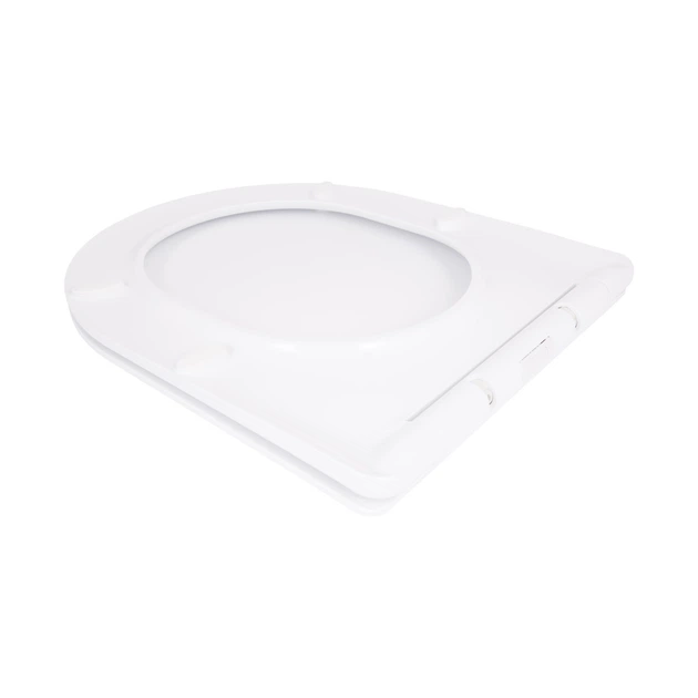 Qtap Сиденье для унитаза (Jay 640, Swan 640) 422x360x30 мм, White, с микролифтом, Slim Duroplast, Quick Release QTSC179W48699 - Фото 3 Qtap Сиденье для унитаза (Jay 640, Swan 640) 422x360x30 мм, White, с микролифтом, Slim Duroplast, Quick Release QTSC179W48699 - изображение 3