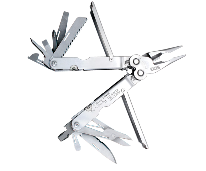 Мультитул SOG PowerLock Ножиці 18 Інструментів (SOG-S60N-CP) Білий - Фото 4 Мультитул SOG PowerLock Ножиці 18 Інструментів (SOG-S60N-CP) Білий - зображення 4