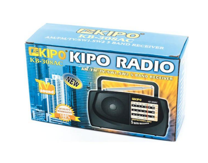 Приймач Kipo KB-308AC - Фото 3 Приймач Kipo KB-308AC - зображення 3