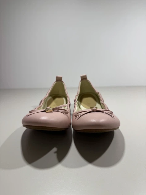 Жіночі туфлі Michael Kors Ballet Juliett Flat балетки класичні рожеві Розмір 37 - 24 см - Фото 5 Жіночі туфлі Michael Kors Ballet Juliett Flat балетки класичні рожеві Розмір 37 - 24 см - изображение 5