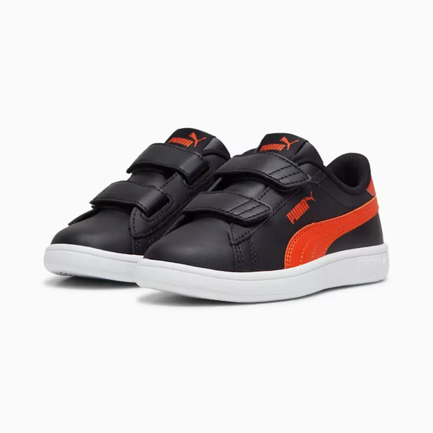 Кросівки Puma Smash 3.0 Leather Black/Redmazing 2 34.5-3-22.3см - Фото 3 Кросівки Puma Smash 3.0 Leather Black/Redmazing 2 34.5-3-22.3см - изображение 3