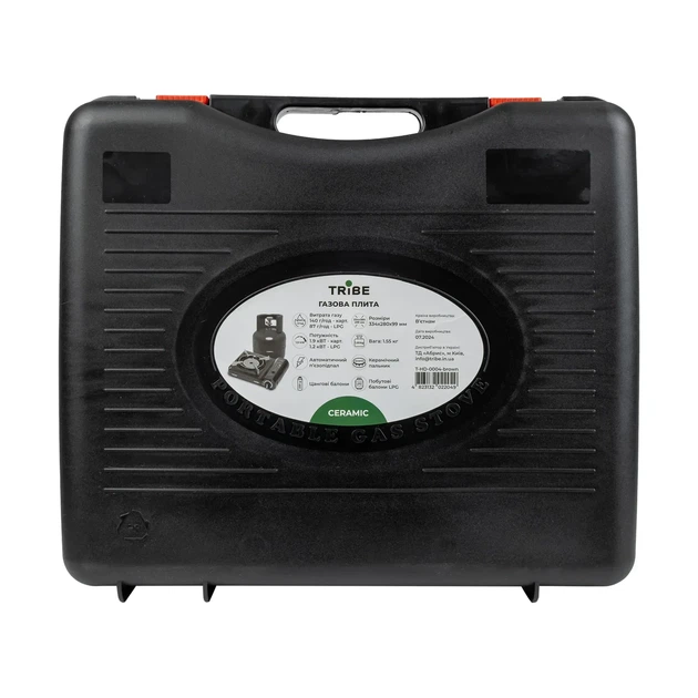 Инфракральная плита Tribe Ceramic T-HD-0004 Коричневый 1900Вт Пьезо Цанговый (T-HD-0004) - изображение 10