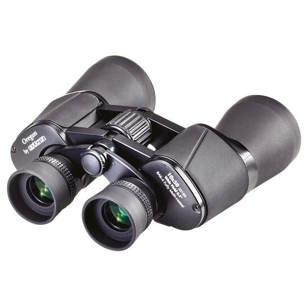 Бинокль Opticron Oregon 10x50 Чёрный Алюминиевый корпус BAK4 30189 - изображение 4