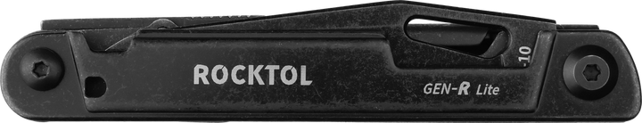 Нож-мультитул Rocktol GEN-R Lite Чёрный 15-в-1 VG10 128г (а520314) - изображение 3