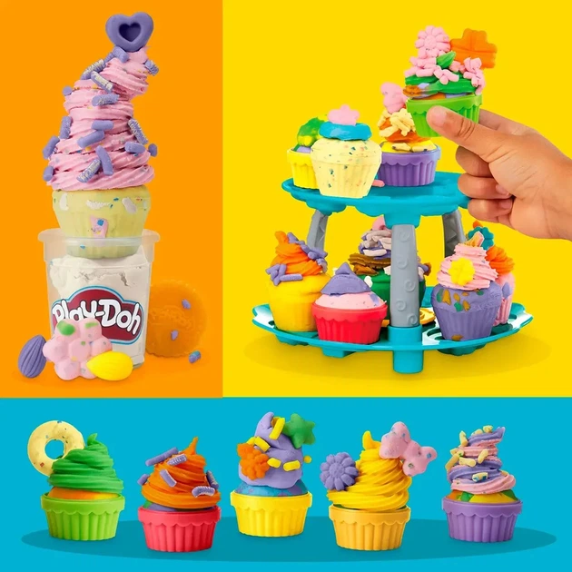 Набор для лепки Play-Doh Башня капкейков (G0529) - изображение 7