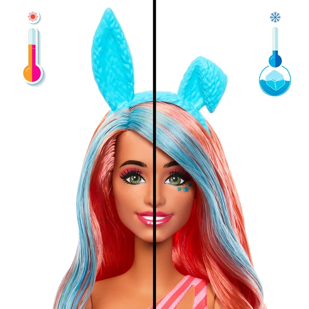 Кукла Barbie Pop Reveal Костюмированная вечеринка Кролик, JCN87 - Фото 4 Кукла Barbie Pop Reveal Костюмированная вечеринка Кролик, JCN87 - изображение 4