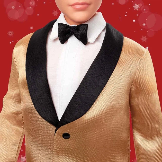 Колекційна лялька Barbie Кен Святковий блондин - Фото 4 Колекційна лялька Barbie Кен Святковий блондин - зображення 4