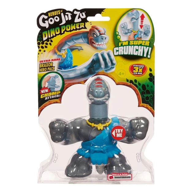 Игрушка-тянучка GooJitZu Герои Гуджитсу Браксор - Фото 2 Игрушка-тянучка GooJitZu Герои Гуджитсу Браксор - изображение 2