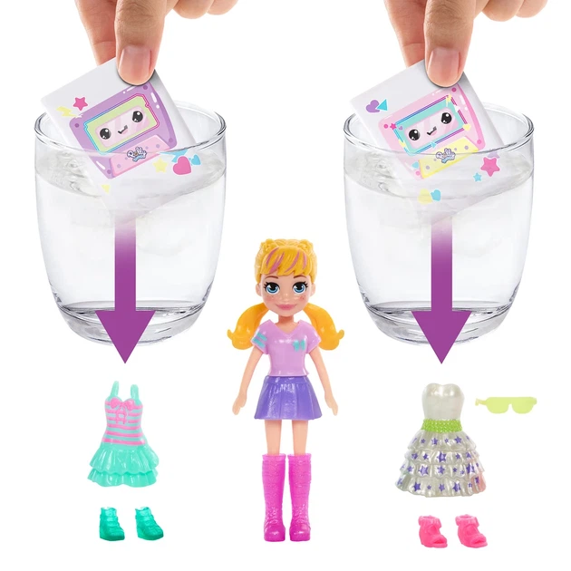 Набор-сюрприз Polly Pocket Вечеринка в стиле диско, HRD65 - Фото 4 Набор-сюрприз Polly Pocket Вечеринка в стиле диско, HRD65 - изображение 4