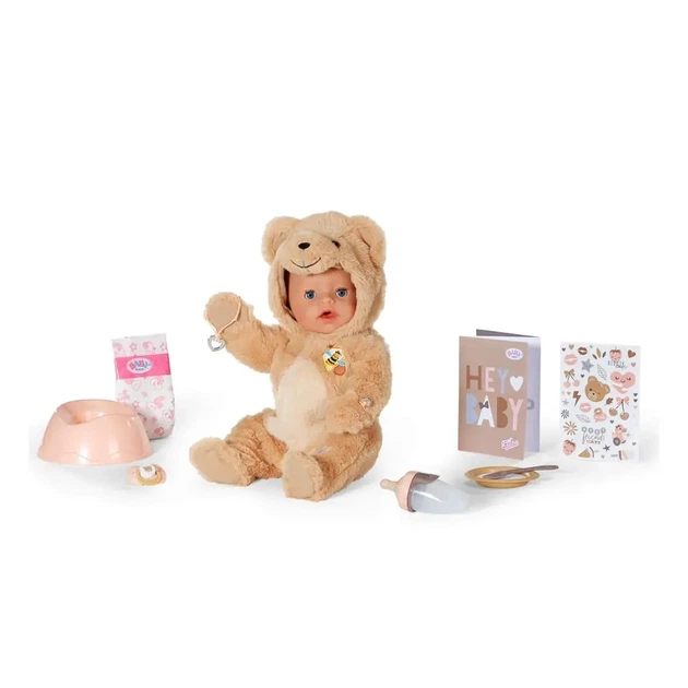 Набор BABY born Эмма в костюме мишки 43 см, 837115 - Фото 3 Набор BABY born Эмма в костюме мишки 43 см, 837115 - изображение 3