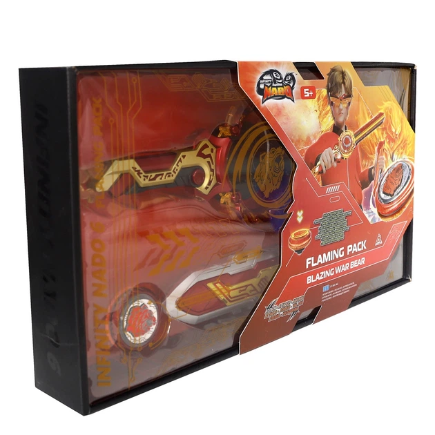 Дзиґа Infinity Nado VI Flaming Pack Blazing War Bear, EU654142 - зображення 3