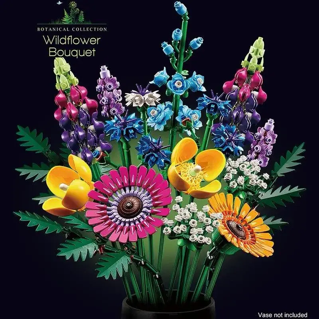 Конструктор Wildflower Bouquet (модель 10313) - изображение 5
