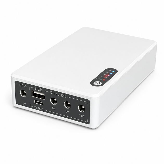 Безперебійник для роутера NEP 10400mAh 24W з блоком живлення ДБЖ для роутера міні упс mini ups ибп для роутера WIFI - изображение 3