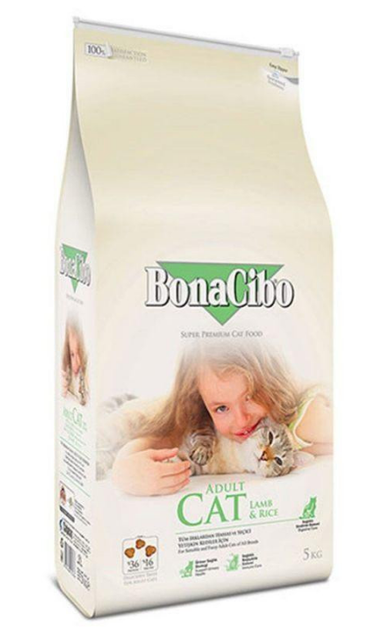 Сухой корм для кошек BonaCibo Adult Cat Lamb&Rice 5 кг ягненок и рис - Фото 1 Сухой корм для кошек BonaCibo Adult Cat Lamb&Rice 5 кг ягненок и рис - изображение 1