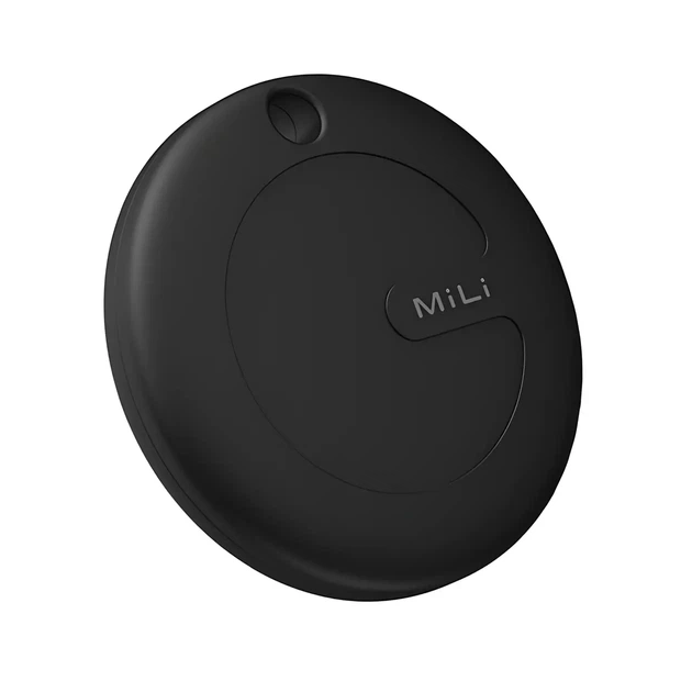 Смарт GPS трекер MiLi MiTag anti-lost tracker для iOS з чохлом Чорний - зображення 3