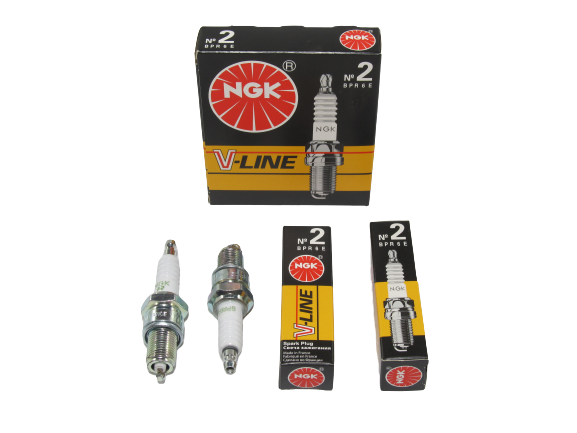 Свечи Зажигания NGK V-Line 2 ВАЗ 8V 2108-21099 2110 Ланос Сенс 4шт BPR6E (29680) - Фото 1 Свечи Зажигания NGK V-Line 2 ВАЗ 8V 2108-21099 2110 Ланос Сенс 4шт BPR6E (29680) - изображение 1