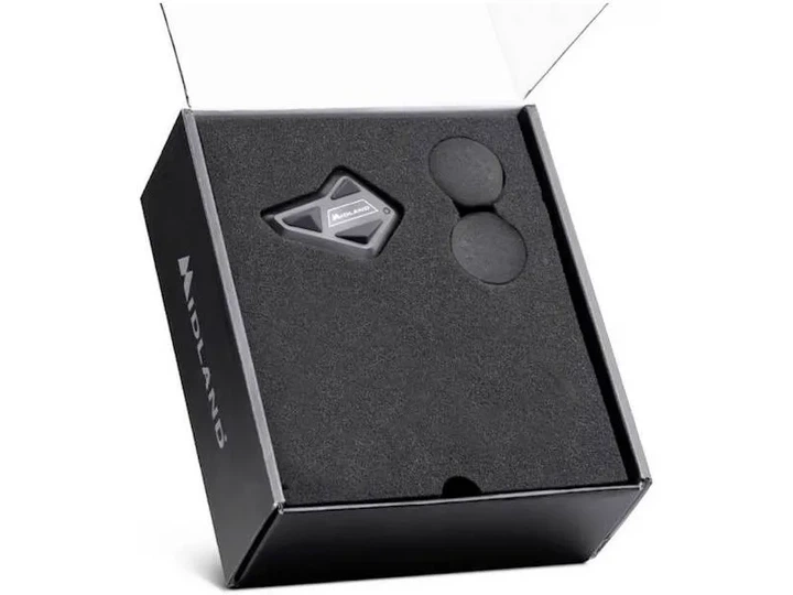 Interkom motocyklowy Midland BT Mini Single z Bluetooth i zasięgiem 500 m Czarny (BT MINI SINGLE) - obraz 4