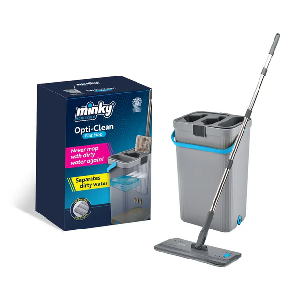 Змінна насадка на швабру Minky Opti-Clean Flat Mop Refill (5010353333385) - изображение 3