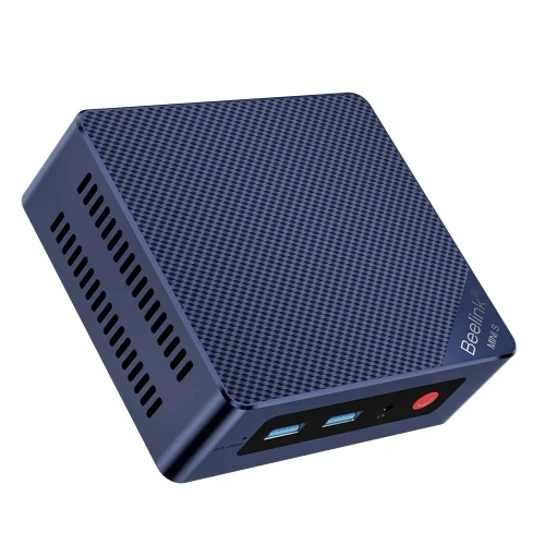 Неттоп Beelink MINI S13, Navy Blue, N150 (4x3.6 GHz, 6 Вт), 16Gb DDR4 3200 MHz SO-DIMM, 500Gb SSD NVMe, 1x2.5' SATA, Graphics, WiFi 6, Bluetooth 5.2, GLan, 4xUSB 3.2, 2xHDMI, Windows 11 Pro, кріплення VESA у комплекті - изображение 5