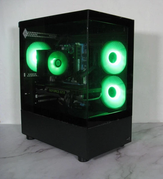 Игровой ПК AeroCool Viewport Mini ARGB Tower / Intel Core i7-3770 (4 (8) ядра по 3.4 - 3.9 GHz) / 16 GB DDR3 / 500 GB SSD / nVidia GeForce GTX 970, 4 GB GDDR5, 256-bit / 750W / Win 10 Pro + Кабель питания б/у - Фото 4 Игровой ПК AeroCool Viewport Mini ARGB Tower / Intel Core i7-3770 (4 (8) ядра по 3.4 - 3.9 GHz) / 16 GB DDR3 / 500 GB SSD / nVidia GeForce GTX 970, 4 GB GDDR5, 256-bit / 750W / Win 10 Pro + Кабель питания б/у - изображение 4