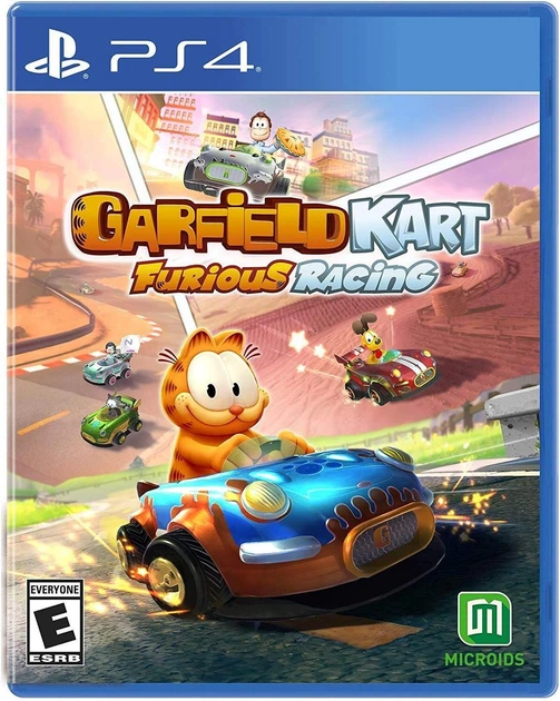 Гра Garfield Kart: Furious Racing для PS4 / PS5 - Фото 1 Гра Garfield Kart: Furious Racing для PS4 / PS5 - зображення 1