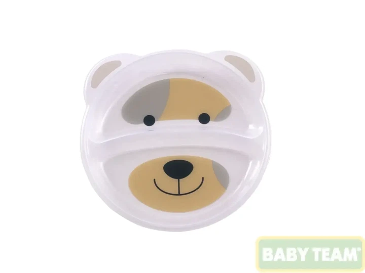 Тарелочка детская секционная Baby team 6+ арт 6000 - Фото 2 Тарелочка детская секционная Baby team 6+ арт 6000 - изображение 2
