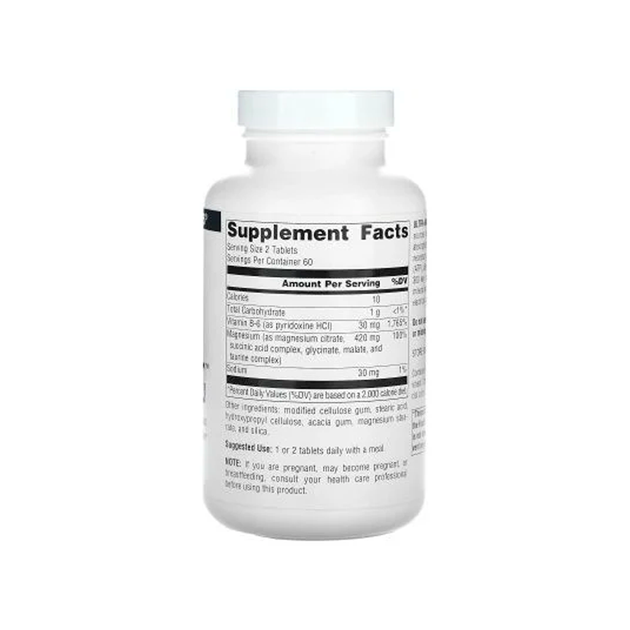 Магній Source Naturals Ultra-Mag, Magnesium Complex, 60 табл. - зображення 2