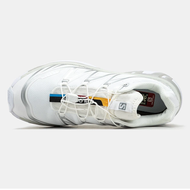 Кросівки чоловічі Salomon XT-6 GTX 'White Silver' L47581100 44 - зображення 4