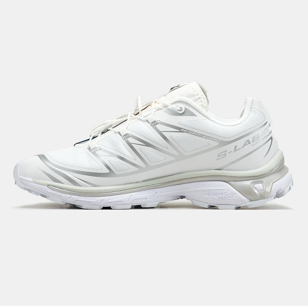 Кросівки чоловічі Salomon XT-6 GTX 'White Silver' L47581100 44 - зображення 5