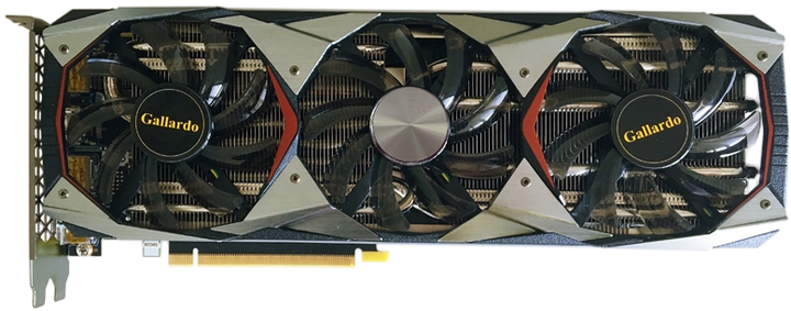 Відеокарта GeForce GTX 1080 Ti 11GB Manli Gallardo RGB (M-NGTX1080TIG/5RIHDPPP-F372G) Б/В - зображення 2