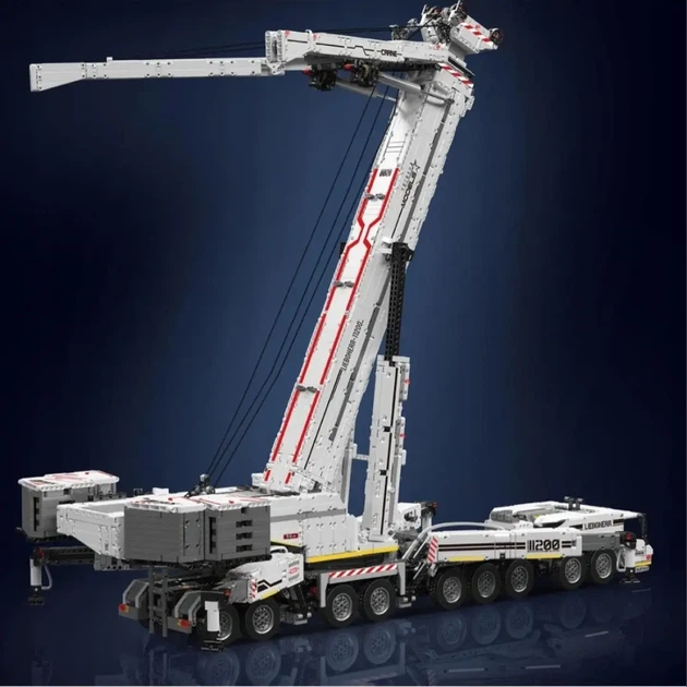 Конструктор Mould King 17007 кран LIEBHERR LTM 1200 (8506 деталей) с дистанционным управлением - Фото 8 Конструктор Mould King 17007 кран LIEBHERR LTM 1200 (8506 деталей) с дистанционным управлением - изображение 8
