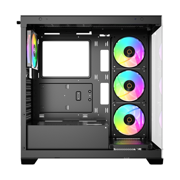 Корпус Ocypus Gamma C72 ARGB Black (GAMMA-C72-BKD400XX-GL) - зображення 5