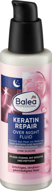 Флюїд для відновлення волосся Balea Professional (Keratin Repair), 100 мл - Фото 1 Флюїд для відновлення волосся Balea Professional (Keratin Repair), 100 мл - зображення 1