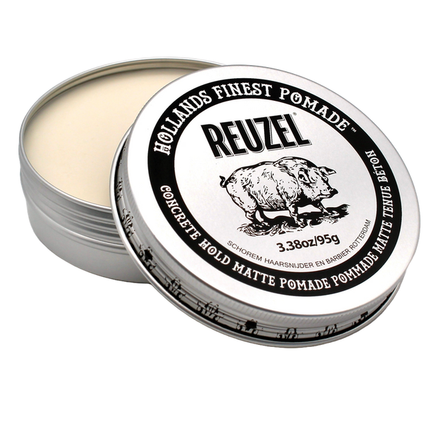 Помада для укладання волосся з матовим фінішем Reuzel Concrete Hold Matte Pomade 95 гр (850064164039) - Фото 1 Помада для укладання волосся з матовим фінішем Reuzel Concrete Hold Matte Pomade 95 гр (850064164039) - изображение 1
