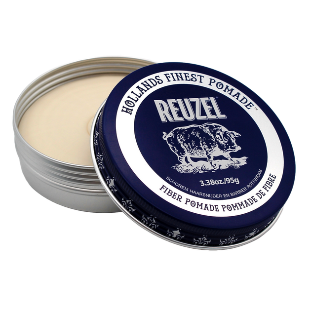 Текстуруюча помада для сильної рухомої фіксації волосся Reuzel Fiber Pomade 95 гр (850064164008) - Фото 1 Текстуруюча помада для сильної рухомої фіксації волосся Reuzel Fiber Pomade 95 гр (850064164008) - изображение 1