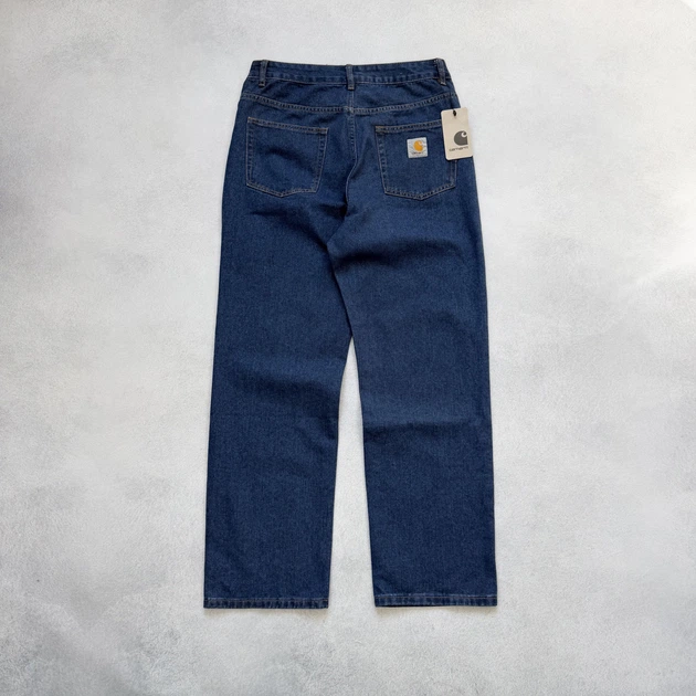 Джинсы Carhartt Relaxed Fit Мужские Штаны Кархарт Синие M - изображение 2