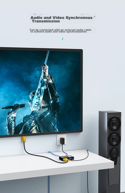 Удлинитель VGA MT-Viki MT-100T к 100 м - изображение 6
