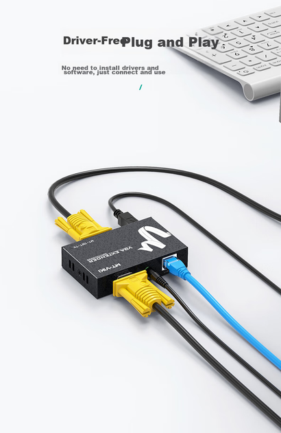 Удлинитель VGA MT-Viki MT-100T к 100 м - изображение 8