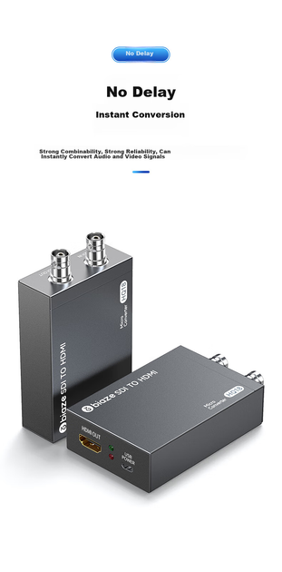 Конвертер BIAZE HQ18 SDI–HDMI с сквозным виходом SDI - изображение 12