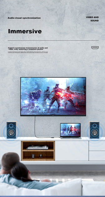 Разветвитель видеосигнала Biaze ZH107 4K UHD - изображение 5