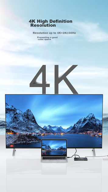 Разветвитель видеосигнала MT-Viki MT-SW041C 4K - изображение 5