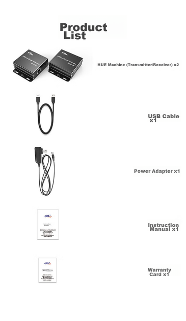 Удлинитель сигнала USB EKL -HUE 100 м - изображение 19