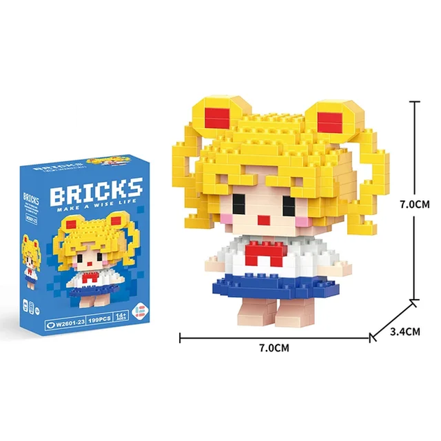 Конструктор BRICKS Сейлор Мун Sailor Moon - зображення 4