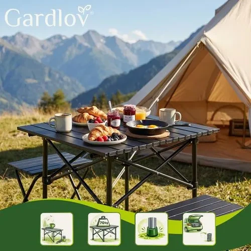 Стіл туристичний складаний Gardlov 27294. 70 кг - изображение 2