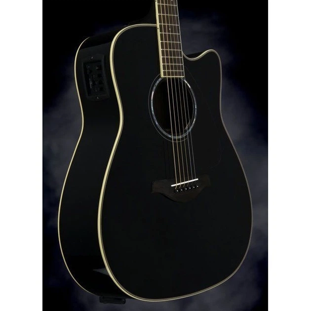Электроакустическая гитара Yamaha FGX830C BLK (18192) - изображение 3
