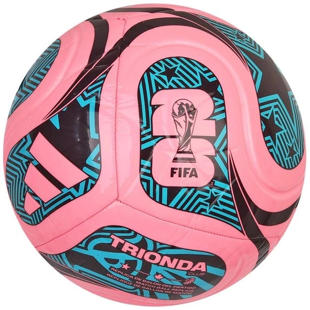 М'яч футбольний Adidas Fifa World Cup 26 Trionda Club Рожевий 5 (JD8029-5) - Фото 2 М'яч футбольний Adidas Fifa World Cup 26 Trionda Club Рожевий 5 (JD8029-5) - изображение 2