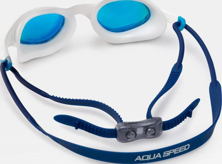 Очки для плавания Aqua Speed VORTEX MIRROR+CASE 8897 белый, синий, голубой Унисекс One Size - Фото 4 Очки для плавания Aqua Speed VORTEX MIRROR+CASE 8897 белый, синий, голубой Унисекс One Size - изображение 4