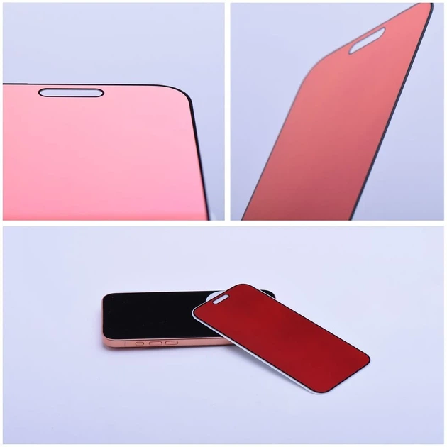 Защитное стекло Bestsuit Flexible Colorfull Privacy 180 для iPhone 16 Pro Max Magenta (5903396475788) - Фото 7 Защитное стекло Bestsuit Flexible Colorfull Privacy 180 для iPhone 16 Pro Max Magenta (5903396475788) - изображение 7
