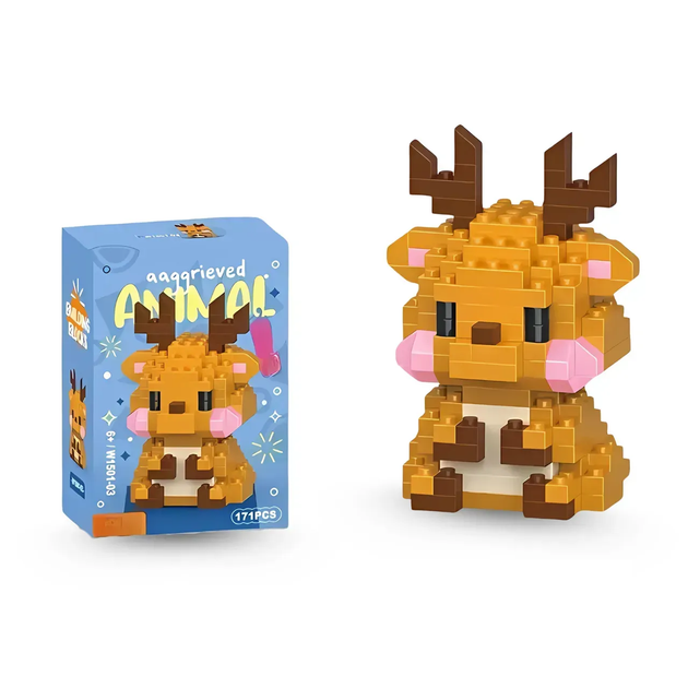 Конструктор Lelebrother Animal Deer - изображение 2