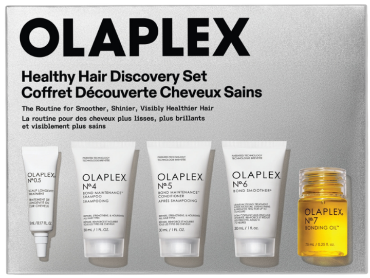 Zestaw do pielęgnacji włosów Olaplex Healthy Hair Discovery (810177861065) - Zdjęcie 1 Zestaw do pielęgnacji włosów Olaplex Healthy Hair Discovery (810177861065) - obraz 1